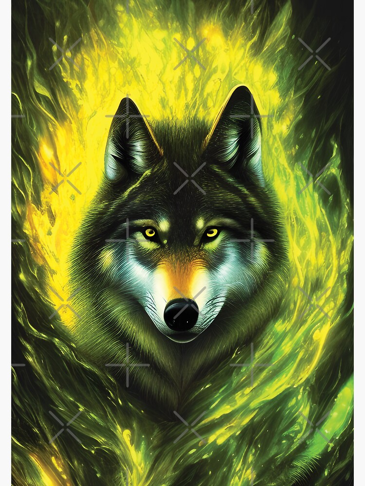 Spirit of the Wolf - Therian wolf photo gifts Mouse Pad