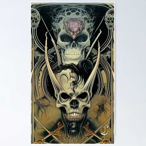 Item preview, Demon Skull designed and sold by MARDUN.