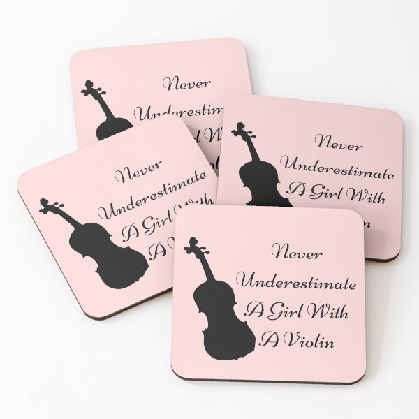 Item preview, Never Underestimate A Girl With A Violin designed and sold by Nesro34.