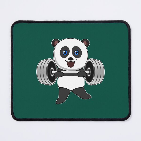 Item preview, I paused my workout to be here- Squat bench deadlift gym workout motivation Panda designed and sold by NorthernGrain55.