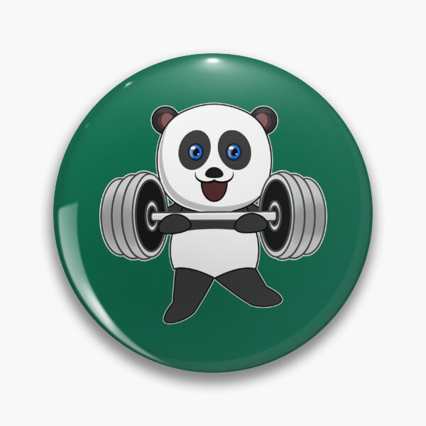 Item preview, I paused my workout to be here- Squat bench deadlift gym workout motivation Panda    designed and sold by NorthernGrain55.