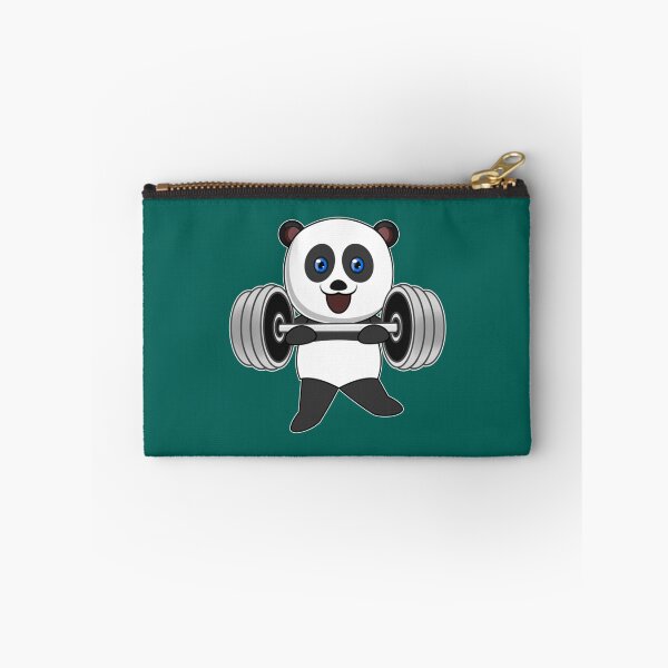 Item preview, I paused my workout to be here- Squat bench deadlift gym workout motivation Panda    designed and sold by NorthernGrain55.