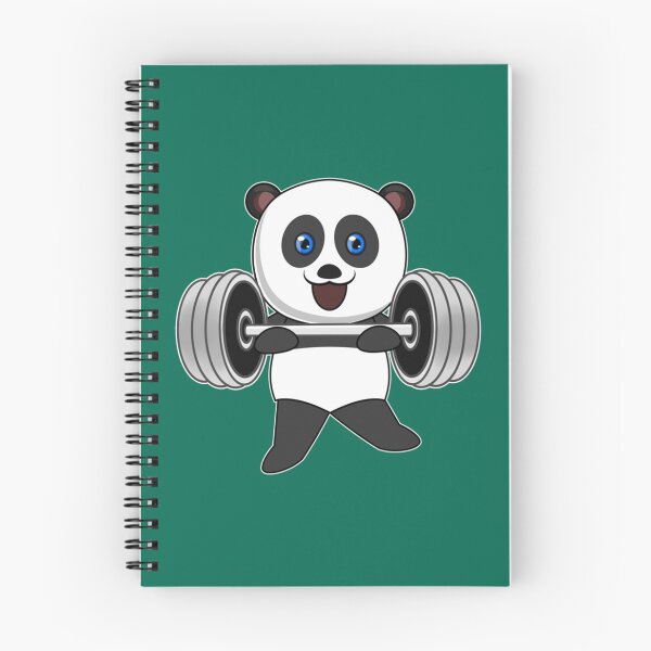 Item preview, I paused my workout to be here- Squat bench deadlift gym workout motivation Panda    designed and sold by NorthernGrain55.