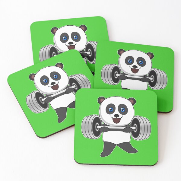 Item preview, I paused my workout to be here- Squat bench deadlift gym workout motivation Panda    designed and sold by NorthernGrain55.
