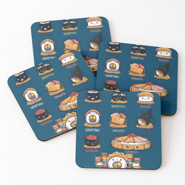 Item preview, Type of Sushi designed and sold by VallinArt.
