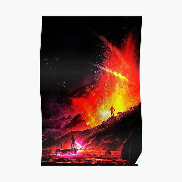 Duel On Mustafar Poster