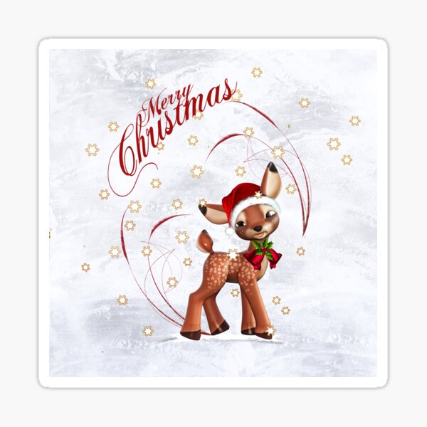 Item preview, Merry Christmas in red designed and sold by Andrea Tiettje.