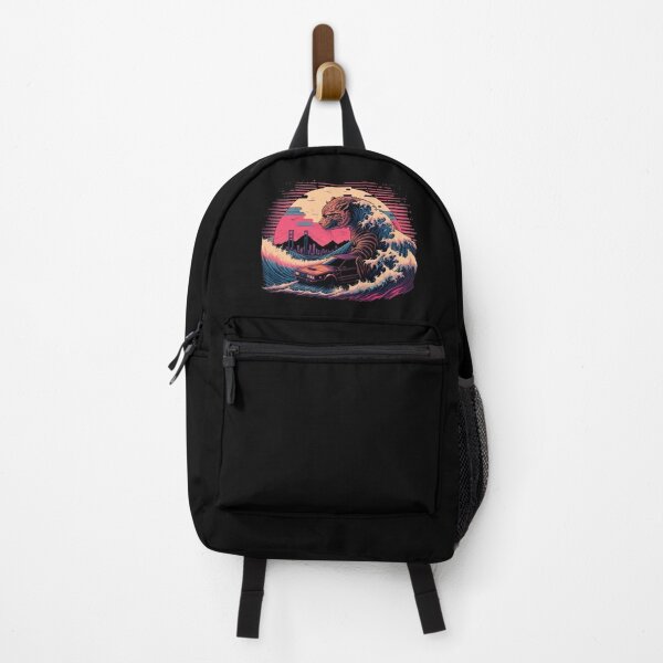 Item preview, Retrowave Monster Cat designed and sold by TheSamuraiCat.