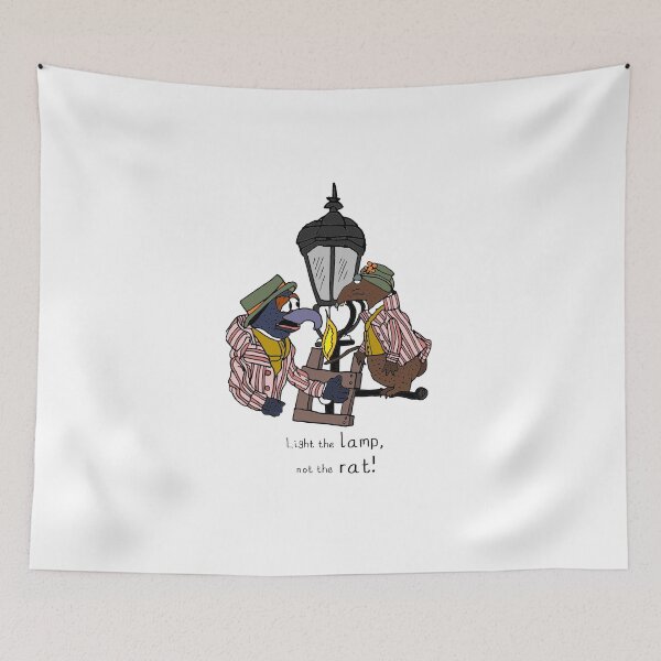 Item preview, Light the lamp, not the rat! (with full lamp post) designed and sold by Jennifer Grene.