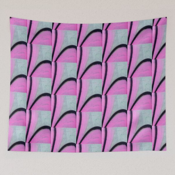 Item preview, Abstract pattern abstract art Pink and Black  designed and sold by Tropical Blood.