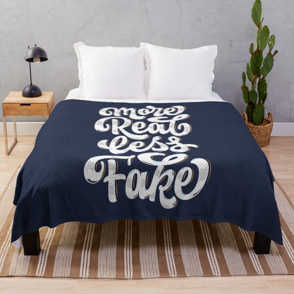Item preview, More Real Less Fake designed and sold by manuelrosin.