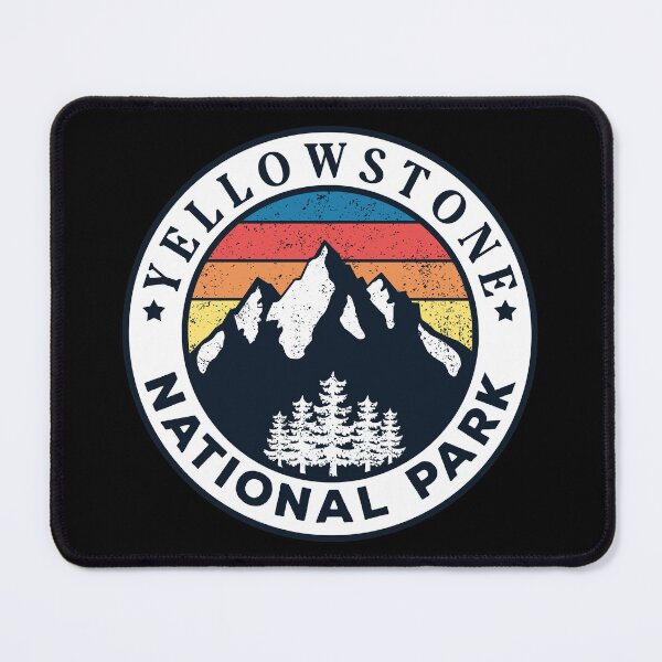 Item preview, Yellowstone National Park-Vintage designed and sold by Road-tees.