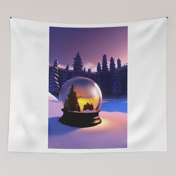 Item preview, Snow globe castle and trees designed and sold by zorropriest.