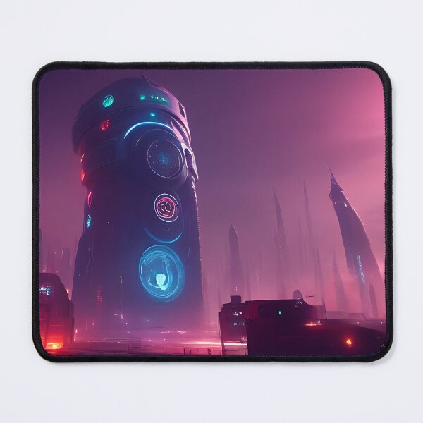 Item preview, Dystopian Futuristic City designed and sold by ArtificialCraft.