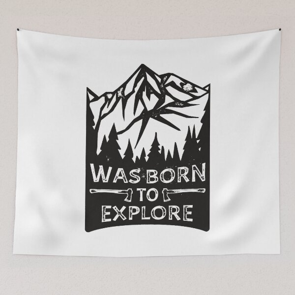 Item preview, Was born to explore designed and sold by xcosmax.