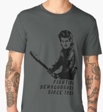 Steve Fighting (Stranger Things) Men's Premium T-Shirt