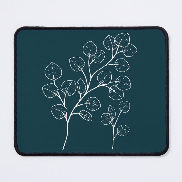 Item preview, White Eucalyptus Leaves,eucalyptus art,eucalyptus painting,botanical illustration, designed and sold by Tamas Das.