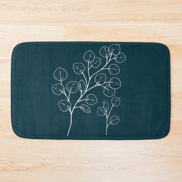 Item preview, White Eucalyptus Leaves,eucalyptus art,eucalyptus painting,botanical illustration, designed and sold by Tamas Das.