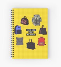 Did You See My Bag? Spiral Notebook