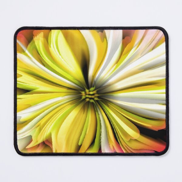 Item preview, Unique Colourful Gold and Red Flower Design designed and sold by ResplendentArt.