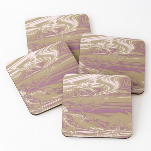 Item preview, Taupe Brown, Purple, Misty Rose Liquid Art. Liquid Marble. Abstract Design. designed and sold by Jason123za.