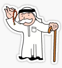 Mr. Monopoly - Arabic Sticker