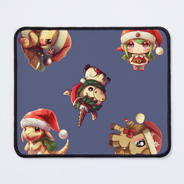 Item preview, Kawaii Fantasy Christmas Creatures designed and sold by Bratak.