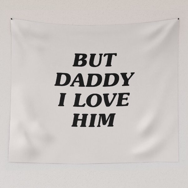 Item preview, BUT DADDY I LOVE HIM | Harry Styles 1 Direction One Wall Art Home Decor | HECKINFAROUT designed and sold by Two Otters Co.