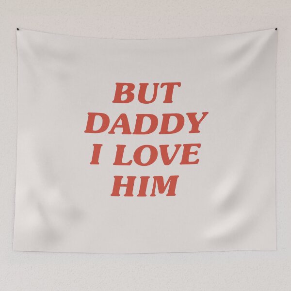 Item preview, BUT DADDY I LOVE HIM | Harry Styles 1 Direction One Wall Art Home Decor | HECKINFAROUT designed and sold by Two Otters Co.