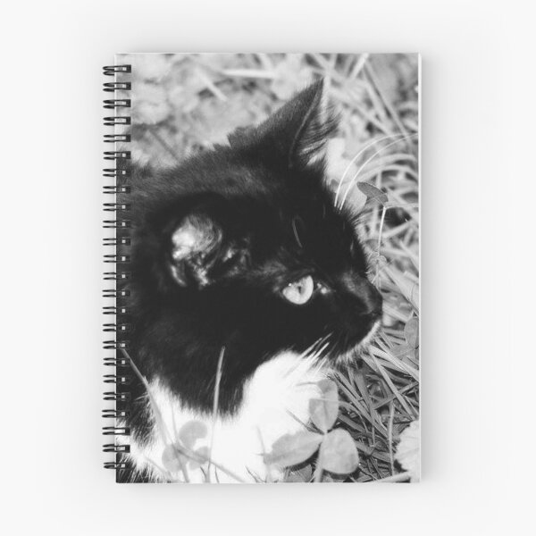 Item preview, black and white cat designed and sold by Francespoppy.