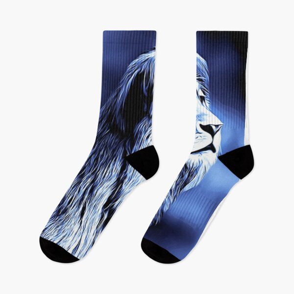 Item preview, blue lion  designed and sold by Design Kingdom.