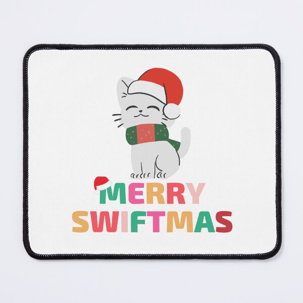 Item preview, Merry Swiftmas Taylor Swift Christmas Cat designed and sold by OverNinthCloud.