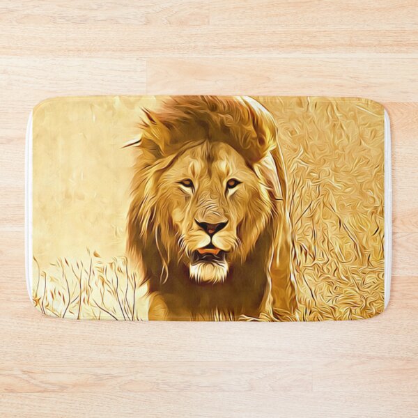 Item preview, lion king wild walking designed and sold by Design Kingdom.