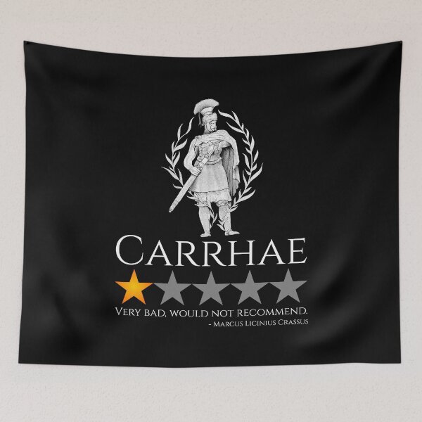 Item preview, Ancient Rome History Meme - Battle Of Carrhae designed and sold by Styrman.
