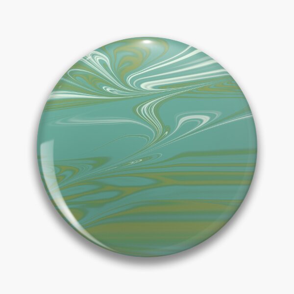 Item preview, Turquoise, Green, Mustard, White Liquid Art. Liquid Marble. Abstract Design. designed and sold by Jason123za.
