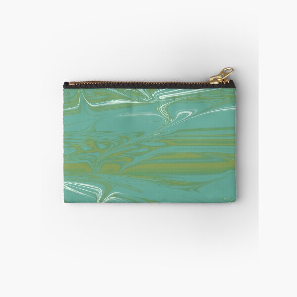 Item preview, Turquoise, Green, Mustard, White Liquid Art. Liquid Marble. Abstract Design. designed and sold by Jason123za.