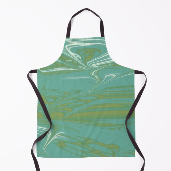 Item preview, Turquoise, Green, Mustard, White Liquid Art. Liquid Marble. Abstract Design. designed and sold by Jason123za.