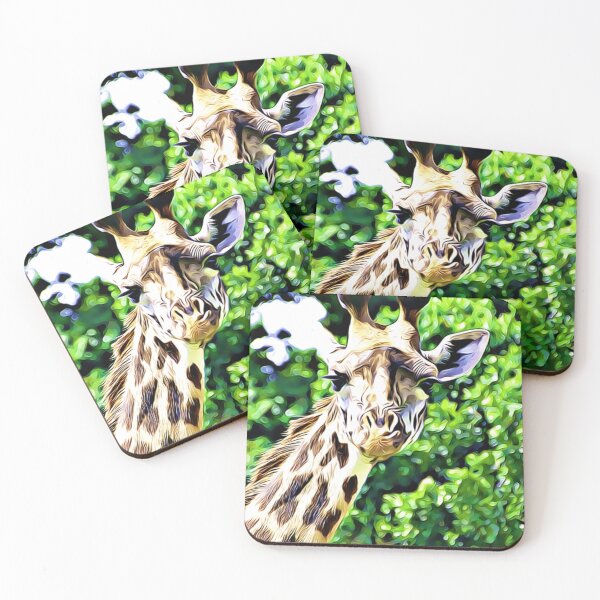 Item preview, giraffe in nature designed and sold by Design Kingdom.