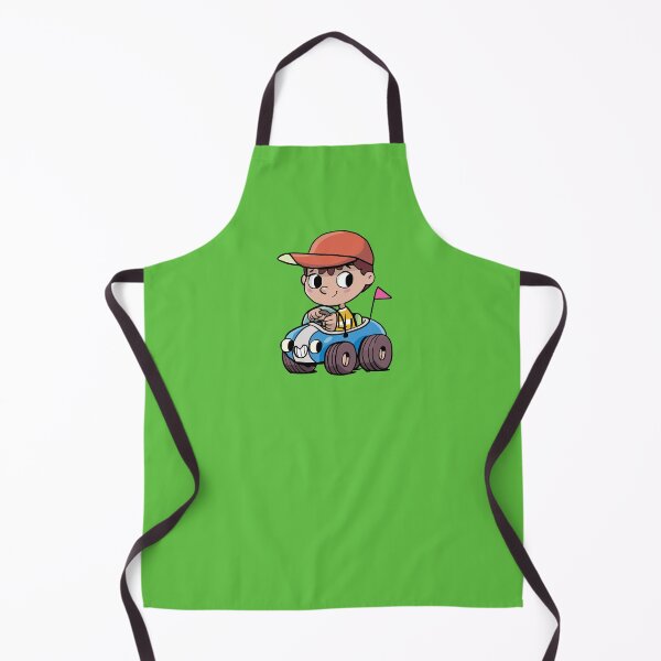 Item preview, boy drives a small car with a cute face designed and sold by duxpavlic.