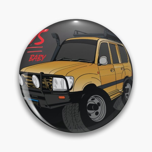 Item preview, 105 series landcruiser badge designed and sold by WestCoastWhoop.