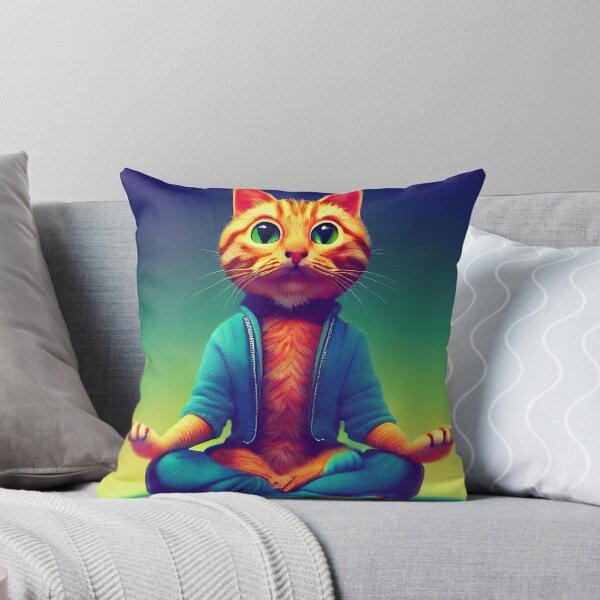 Item preview, Yoga Cat designed and sold by Alcaselzer.