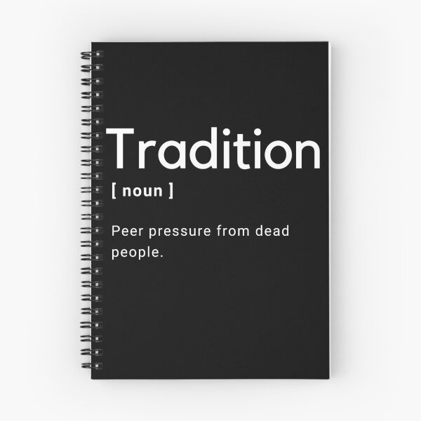Artikelvorschau, Tradition Lustige Definition - Gruppenzwang von Toten - entworfen und verkauft von Amine-Creation.