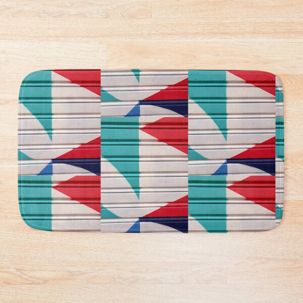 Item preview, Graffiti colorful red abstract Blue pattern art wall  designed and sold by Tropical Blood.