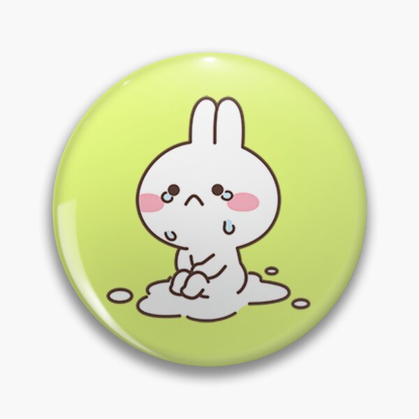 Item preview, Sad Rabbit Crying Emoji Cute designed and sold by horseford76.
