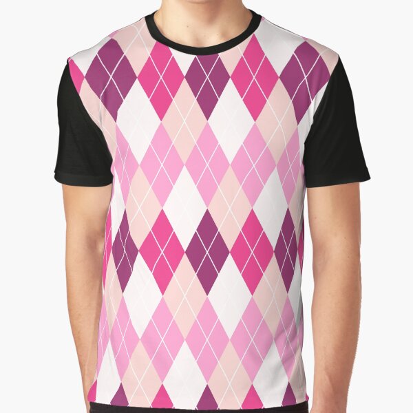 diamond pattern t shirt
