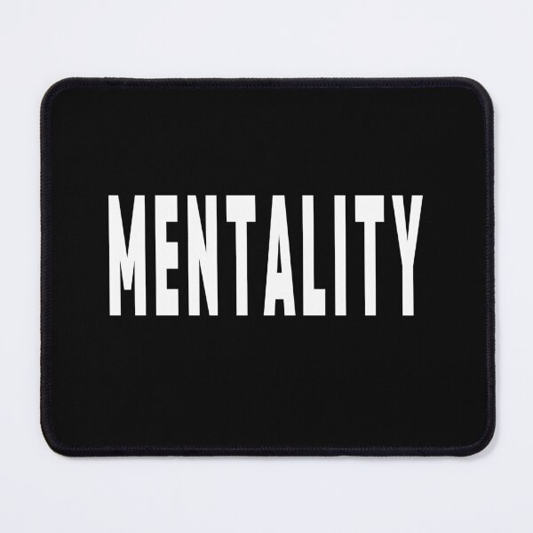 Item preview, Mentality word typography designed and sold by Shambusiness.