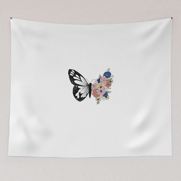 Item preview, Floral butterfly  designed and sold by Rylee Christensen.