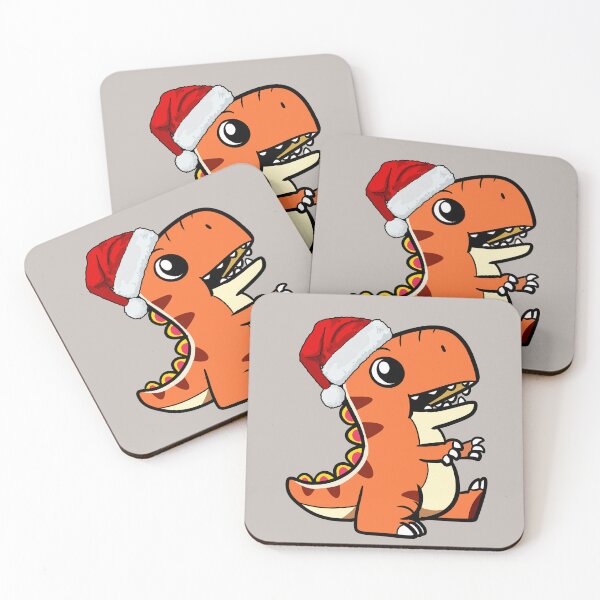 Item preview, Cute Dinosaur Santa Santasaurus designed and sold by Pawn Shop JB.