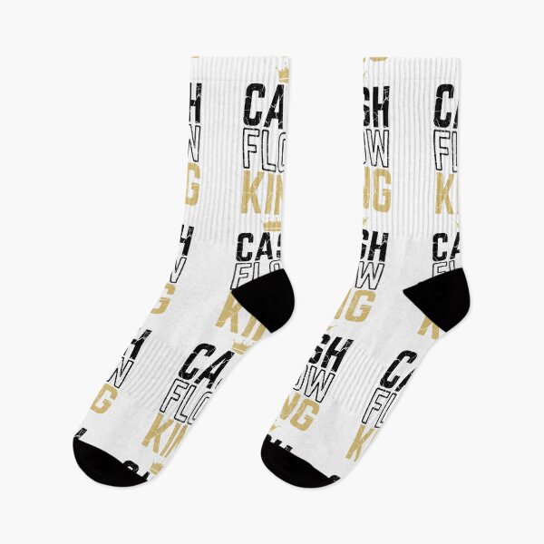 Item preview, CASHFLOW KING crown modified distressed white background  designed and sold by KingsManKind.