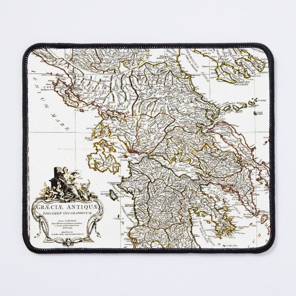 Item preview, Antique cartography: ancient map of Greece by D'Anville designed and sold by AntiqueScience.